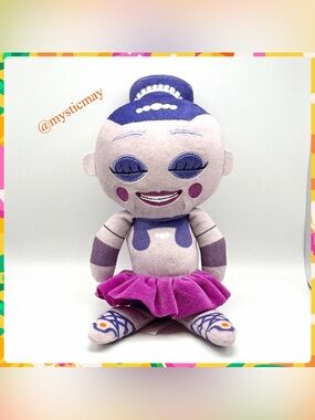 2017 Funko 10" H BALLORA PLUSH Five Nights at Freddy’s Sister Location Doll FNAF